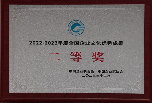 2023年12月CA88司 荣获中国企业结合会 中国企业家协会  2022-2023年度全国企业文化优良成就三等奖.jpg